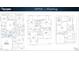 Floor plan of the house with all rooms measurements and flooring materials clearly labeled at 104 Pointe Park Cir, Holly Springs, NC 27540