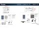 A design board featuring elements for a Jack & Jill bathroom at 104 Pointe Park Cir, Holly Springs, NC 27540