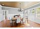 Dining room with a chandelier, and natural light at 1200 Glenwood Ave, Raleigh, NC 27605