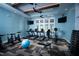 Well-equipped gym featuring modern cardio machines, free weights, and ample space for workouts at 270 Inspiration Way Way, Fuquay Varina, NC 27526