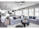 Bright and airy living room with comfortable seating, natural light, and modern decor at 281 Broomside Ave, Raleigh, NC 27603
