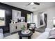 Stylish living room with modern furnishings, neutral decor, and plenty of natural light at 281 Broomside Ave, Raleigh, NC 27603