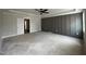 Spacious main bedroom featuring tray ceilings and a decorative wall at 309 Deer Tail Ln # 42, Fuquay Varina, NC 27526