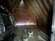 Unfinished attic space perfect for storage or expansion at 318 Deer Tail Ln # 35, Fuquay Varina, NC 27526