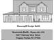 Exterior elevation of the home showcasing the architectural design and multiple car garage at 3817 Fairway View Dr # 10, Fuquay Varina, NC 27526