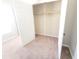 Bedroom closet offering ample hanging storage space at 4204 Labrador Dr, Raleigh, NC 27616