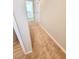 Hallway with carpet and neutral paint leading to bedrooms at 4204 Labrador Dr, Raleigh, NC 27616