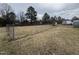 Fenced backyard with ample space at 528 Mill St, Smithfield, NC 27577