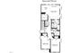 Detailed floor plan of the second floor with bedrooms, bathrooms, sitting area, and closets at 607 Leland Hl Cir, Zebulon, NC 27597