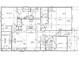 Detailed floor plan showcasing the layout, dimensions, and features of the property's first floor at 63 Daybreak Way, Fuquay Varina, NC 27526