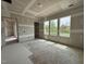 Unfinished room with windows and natural light at 63 Daybreak Way, Fuquay Varina, NC 27526