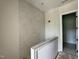 Contemporary tiled shower with modern fixtures and spacious design at 63 Daybreak Way, Fuquay Varina, NC 27526