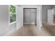 View of a walk-in closet with wall-to-wall shelving at 632 Angus Ct, Sanford, NC 27332