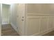 Hallway with trim details at 632 Angus Ct, Sanford, NC 27332
