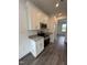 Modern kitchen featuring stainless steel appliances, granite countertops, and ample cabinet space at 81 Reece Dr, Sanford, NC 27332