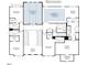 Second floor plan featuring primary bedroom suite, bonus room, three additional bedrooms, and a laundry room at 828 Timber Mist Ct, Cary, NC 27519