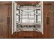 Open Thermador refrigerator featuring spacious shelving and ample storage at 838 Woodburn Rd, Raleigh, NC 27605