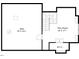Third floor floorplan with an attic, flex room, and walk in closet at 100 Burlingame Way, Cary, NC 27513