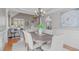Spacious dining room seamlessly connected to the living area, perfect for entertaining guests at 126 Maltland Dr, Cary, NC 27518