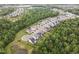 Residential area featuring rooftops and mature trees at 183 Post Oak Rd, Chapel Hill, NC 27516