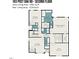 Second floor plan showing bedrooms, baths, office and primary bedroom at 183 Post Oak Rd, Chapel Hill, NC 27516