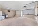 Basement with a projector and screen providing entertainment options for movie nights at 20 Jenmar Dr, Fuquay Varina, NC 27526