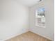 Cozy bedroom includes a window that provides views to the outside at 2344 Lazy River Dr, Raleigh, NC 27610