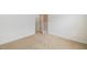 Bedroom with neutral paint features an open door that connects to another room at 2344 Lazy River Dr, Raleigh, NC 27610