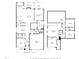 Detailed floor plan showcasing the layout of this two-story home, with dimensions and room names at 285 Scotland Dr, Youngsville, NC 27596