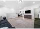 Open floor plan with neutral colors and lots of natural light at 285 Scotland Dr, Youngsville, NC 27596