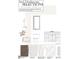 Bathroom schematic showing fixtures, cabinetry, tiling, plumbing and countertops at 3321 Founding Place, Raleigh, NC 27612