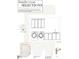 Selections for the laundry room feature light cabinets, white quartz countertops, and stainless steel appliances at 3321 Founding Place, Raleigh, NC 27612