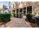 Well-maintained backyard featuring manicured landscaping and screened-in porch at 357 Roberts Ridge Dr, Cary, NC 27513