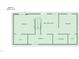 The first floor plan featuring bedrooms, a second living room, laundry room, and full bath is laid out at 4901 North Pointe, Sanford, NC 27332