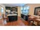Well-equipped kitchen featuring stainless steel appliances and an island with granite countertops at 508 Stapleford Ln, Fuquay Varina, NC 27526