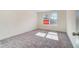 SOLD bedroom with carpet and a window at 6800 Franklin Heights Rd, Cary, NC 27518