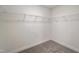 Walk-in closet with carpet and wire shelving at 6800 Franklin Heights Rd, Cary, NC 27518