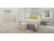 Bright bedroom featuring two windows, complemented by contemporary decor and plush bedding for a cozy feel at 1737 Fence Post Rd, Wendell, NC 27591