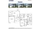 Exterior elevations and floor plan for a 4 bed 3 bath 2 story home at 176 Ethel Ln, Angier, NC 27501