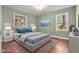 Inviting bedroom with windows providing natural light and comfortable sleeping arrangements for relaxation at 2201 Knollwood Dr, Sanford, NC 27330