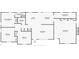 Detailed floor plan showcasing the layout of the home, including bedrooms, bathrooms, and living spaces at 2201 Knollwood Dr, Sanford, NC 27330