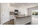 Beautiful kitchen offering granite countertops, stainless steel appliances, and abundant cabinet space at 281 Hanging Elm Ln, Fuquay Varina, NC 27526