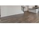 Open-concept living area that flows seamlessly into the kitchen at 281 Hanging Elm Ln, Fuquay Varina, NC 27526