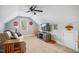 Bonus room is perfect for relaxing and watching television at 5300 Grand Gate Dr, Raleigh, NC 27613