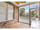 Back porch showing the pool at 836 Canyoncreek Ln, Fuquay Varina, NC 27526