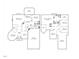 Layout of the first and second floors of the house including the measurements of each room at 12409 Village Gate Way, Raleigh, NC 27614