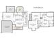 Detailed floor plan showcasing the layout of the home, including room dimensions at 2310 Woodbury Dr, Hillsborough, NC 27278