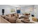 Spacious game room with comfortable seating and basketball game at 2617 Jones Ferry Rd, Chapel Hill, NC 27516