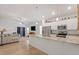 Open concept kitchen featuring stainless steel appliances and granite countertops at 290 Forest Meadow Ln, Franklinton, NC 27525