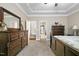 Spacious main bedroom featuring neutral carpeting and access to the main bath at 40 Ringneck Ct, Lillington, NC 27546